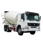 white rcc concrete vehicle in hyderabad