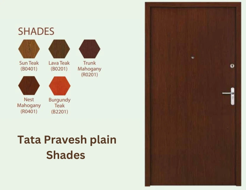 Tata Pravesh Doors & Windows - Wood like Steel Door & Window |Tata Pravesh  Doors Design With Price - YouTube