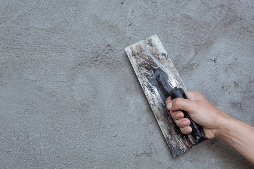 plastering finishing 