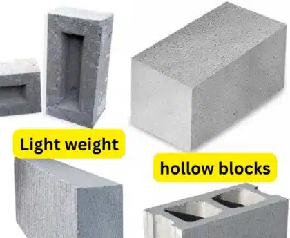 types of concrete blocks