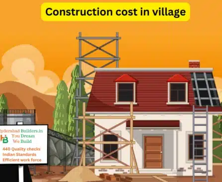 House construction cost in village