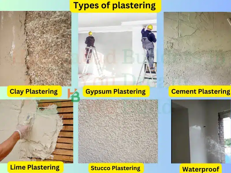types of plastering